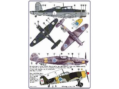 B.Roc,ms 406,bf 109 G-6,buffalo,fokker D.Xxi,i-153 - zdjęcie 4