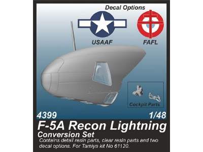 F-5a Recon Lightning Conversion Set - zdjęcie 1