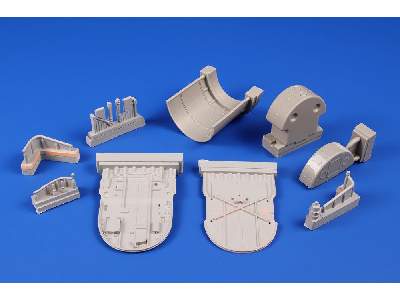 Tempest Mk.V Fuselage Fuel & Oil Tanks (Special Hobby/Revell) - zdjęcie 6