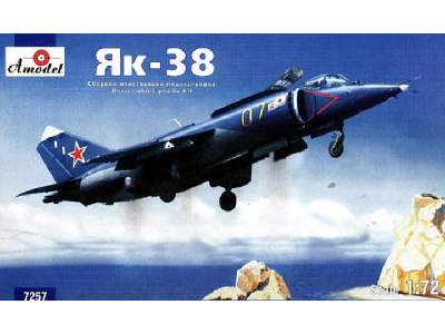 Jakovlev Jak-38 Forger sowiecki myśliwiec - zdjęcie 1