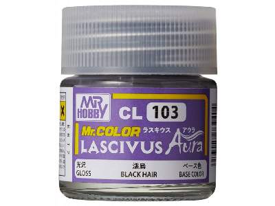 Cl103 Black Hair Base Color Gloss - zdjęcie 1