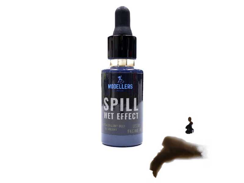 E006 Spill - Wet Effect: Used Engine Oil - zdjęcie 1 E006 Spill - Wet Effect: Used Engine Oil - zdjęcie 1