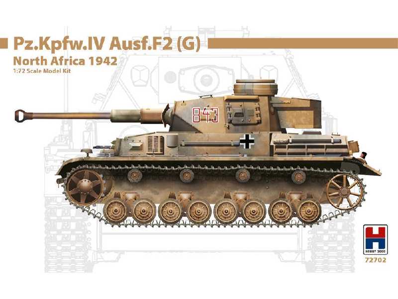 Pz.Kpfw.IV Ausf.F2 (G) - afryka północna - 1942 - zdjęcie 1 Pz.Kpfw.IV Ausf.F2 (G) - afryka północna - 1942 - zdjęcie 1