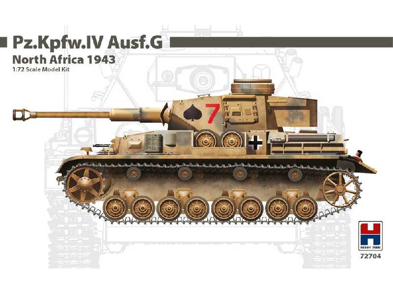 Pz.Kpfw.IV Ausf.G północna Afryka 1943 - zdjęcie 1