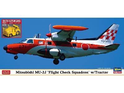 Mitsubishi Mu-2j 'flight Check Squadron' W/Tractor - zdjęcie 1