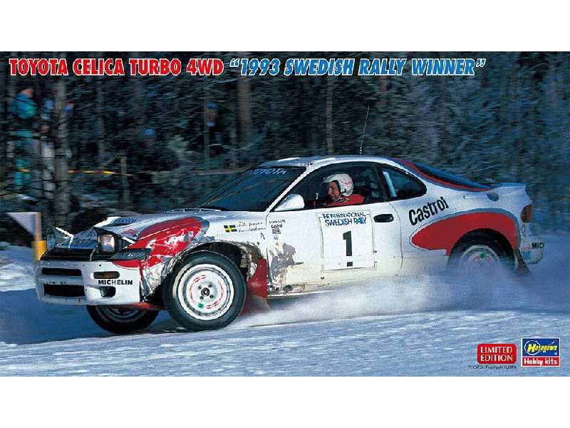 Toyota Celica Turbo 4wd 1993 Swedish Rally Winner - zdjęcie 1