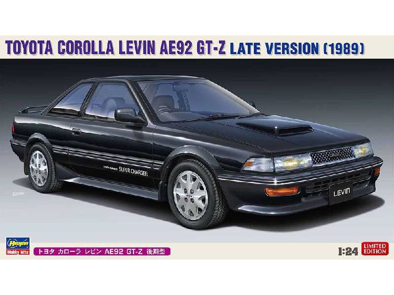 Toyota Corolla Levin Ae92 Gt-z Late Version (1989) - zdjęcie 1 Toyota Corolla Levin Ae92 Gt-z Late Version (1989) - zdjęcie 1