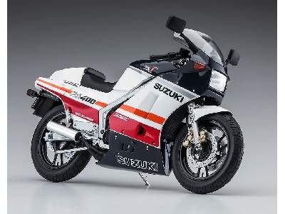 Suzuki Rg400 Early Version Red/White Color W/Under Cowl - zdjęcie 2