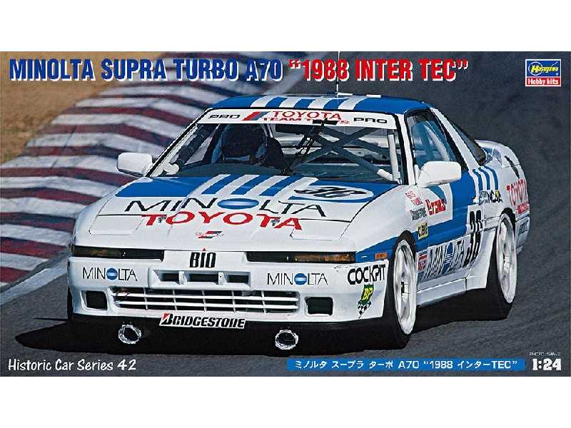 Minolta Supra Turbo A70 1988 Inter Tec - zdjęcie 1