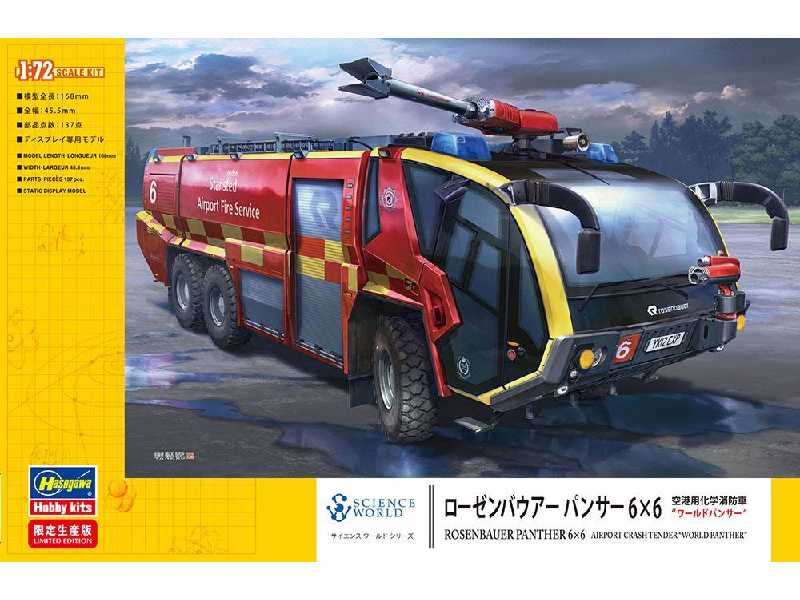 52286 Rosenbauer Panther 6x6 Airport Crash Tender World Panther - zdjęcie 1