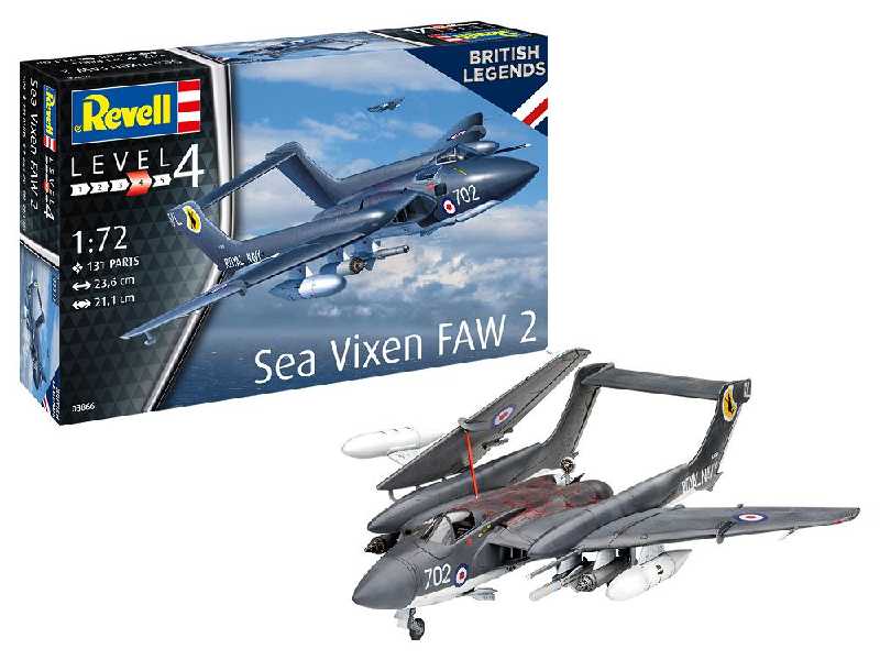 Sea Vixen FAW 2 - zestaw z farbkami - zdjęcie 1 Sea Vixen FAW 2 - zestaw z farbkami - zdjęcie 1