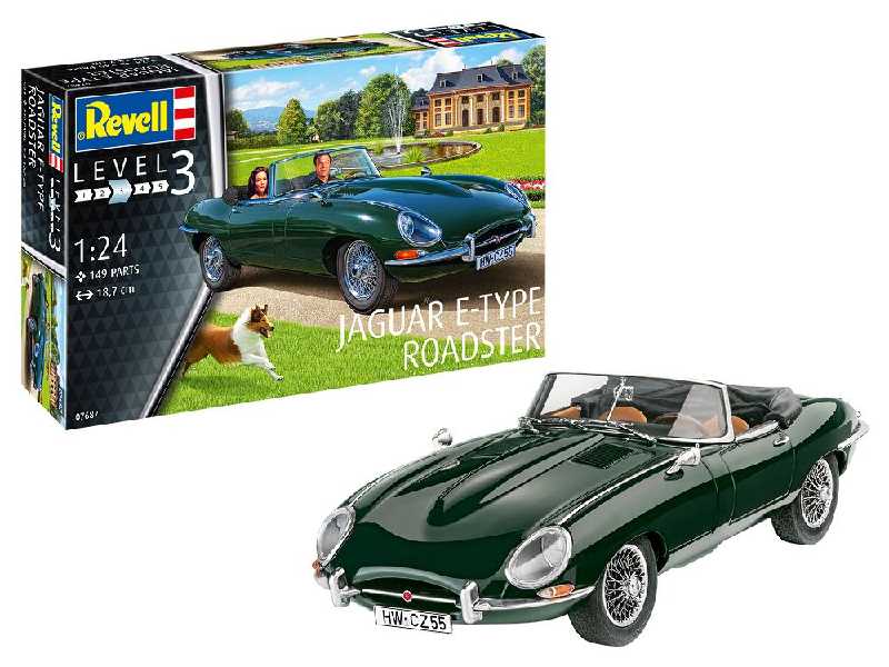 Jaguar E-Type Roadster - zestaw podarunkowy - zdjęcie 1 Jaguar E-Type Roadster - zestaw podarunkowy - zdjęcie 1