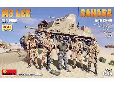 M3 Lee środkowa produkcja z załogą - Sahara - zdjęcie 1