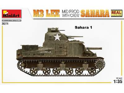 M3 Lee środkowa produkcja z załogą - Sahara - zdjęcie 36