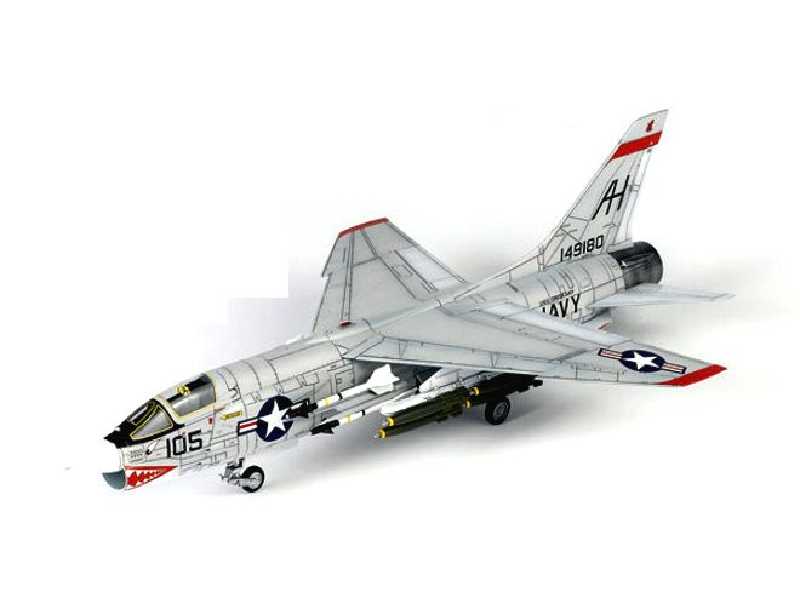 Chance Vought F-8E Crusader - VF-111 Sundowners - zdjęcie 1 Chance Vought F-8E Crusader - VF-111 Sundowners - zdjęcie 1