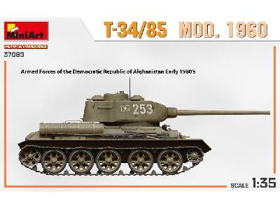 T-34/85 Mod. 1960 ZSRR, Afganistan, Wietnam, Rodezja - zdjęcie 25