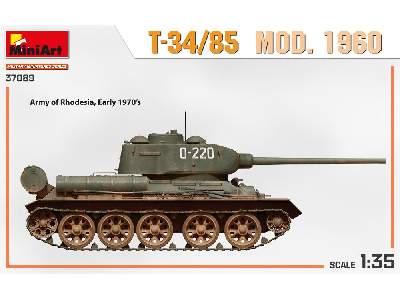 T-34/85 Mod. 1960 ZSRR, Afganistan, Wietnam, Rodezja - zdjęcie 26