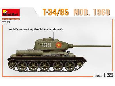 T-34/85 Mod. 1960 ZSRR, Afganistan, Wietnam, Rodezja - zdjęcie 27