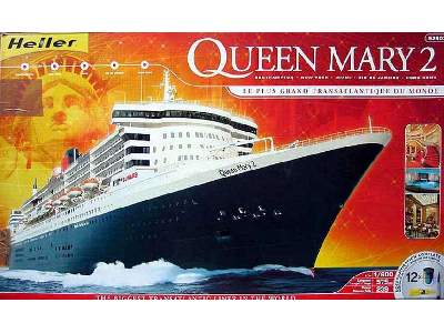 Queen Mary 2 + farby, klej, pędzelek - zdjęcie 1