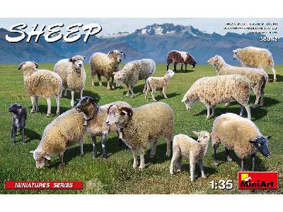 Figurki - owce - zdjęcie 1