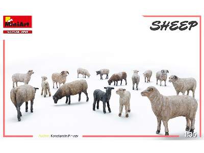 Figurki - owce - zdjęcie 6