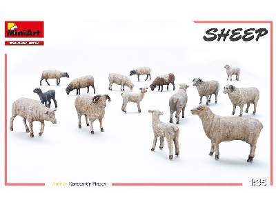Figurki - owce - zdjęcie 7
