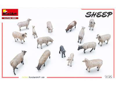 Figurki - owce - zdjęcie 8
