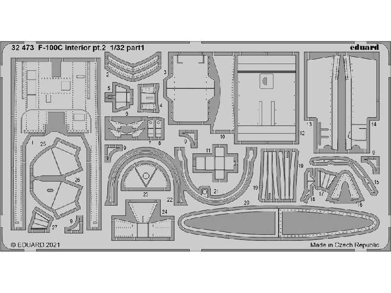 F-100C interior pt.2 1/32 - zdjęcie 1 F-100C interior pt.2 1/32 - zdjęcie 1