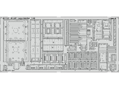 Mi-24P cargo interior 1/48 - Zvezda - zdjęcie 1