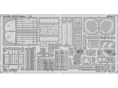 Mi-24P exterior 1/48 - Zvezda - zdjęcie 1