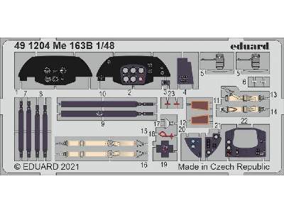 Me 163B 1/48 - Gaspatch Models - zdjęcie 1