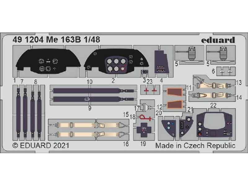 Me 163B 1/48 - Gaspatch Models - zdjęcie 1