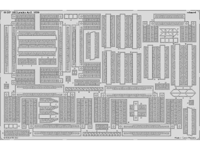 USS Langley AV-3 1/350 - Trumpeter - zdjęcie 1