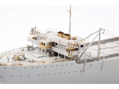 USS Langley AV-3 safety nets 1/350 - Trumpeter - zdjęcie 3