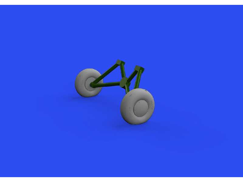 DH.82A Tiger Moth wheels 1/32 - Icm - zdjęcie 1 DH.82A Tiger Moth wheels 1/32 - Icm - zdjęcie 1