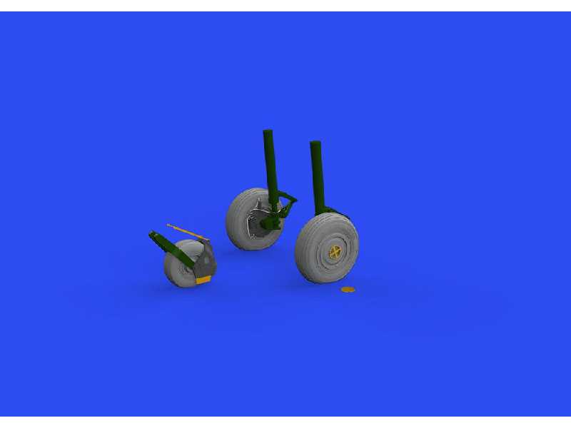 Su-27 wheels 1/48 - Great Wall Hobby - zdjęcie 1 Su-27 wheels 1/48 - Great Wall Hobby - zdjęcie 1