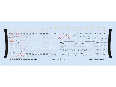 Tempest Mk. II stencils 1/48 - zdjęcie 1