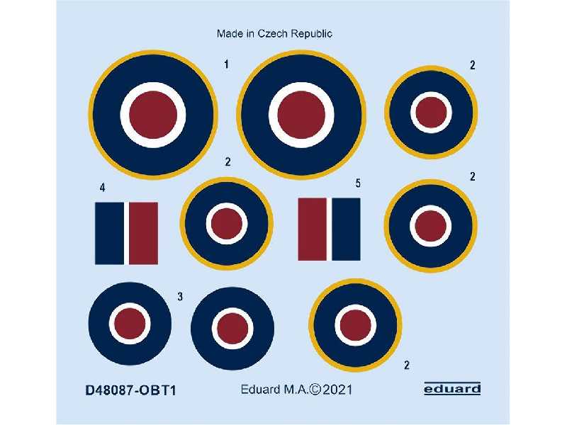 Tempest Mk. II roundels 1/48 - zdjęcie 1