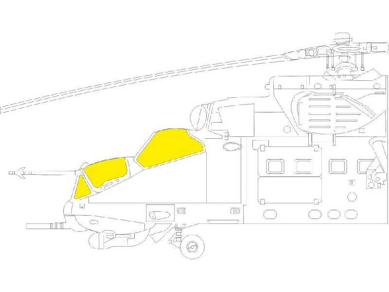 Mi-24P TFace 1/48 - Zvezda - zdjęcie 1 Mi-24P TFace 1/48 - Zvezda - zdjęcie 1
