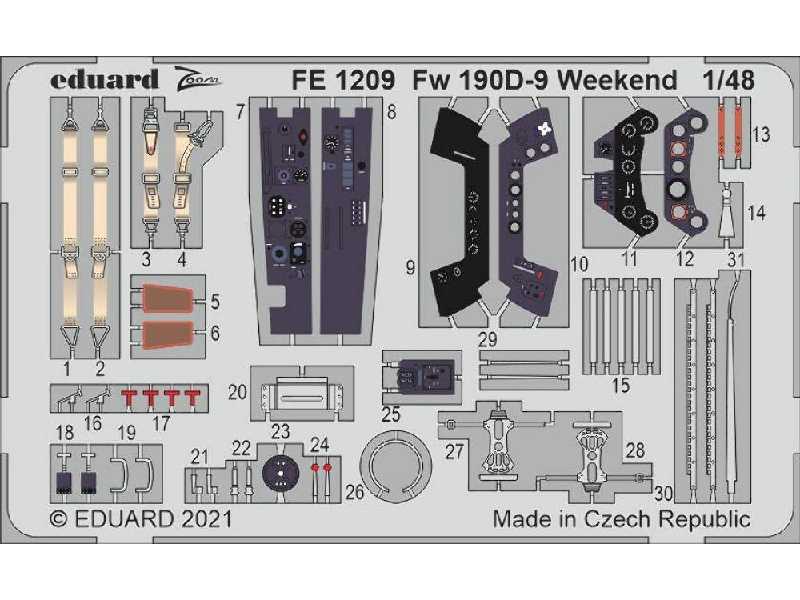 Fw 190D-9 Weekend 1/48 - zdjęcie 1 Fw 190D-9 Weekend 1/48 - zdjęcie 1