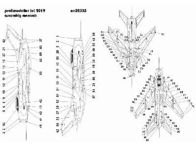 Mig-19 Cz Stencils - zdjęcie 2