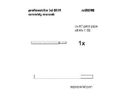 Ju-87 Pitot Pipe - zdjęcie 2