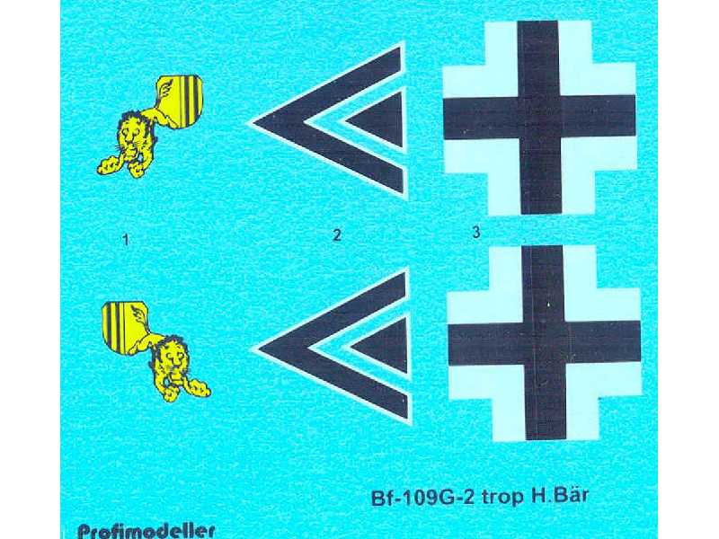 H.Bar Me-109 G-2 Trop - zdjęcie 1 H.Bar Me-109 G-2 Trop - zdjęcie 1