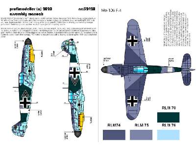 H.Bar Me-109 F-4 - zdjęcie 2