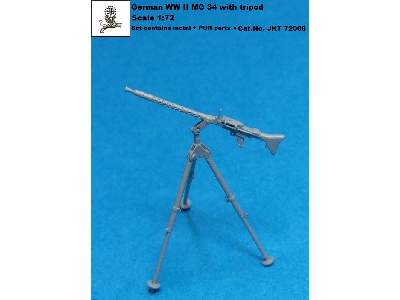 German WWii Mg 34 With Tripod (Pur + Metal Parts) - zdjęcie 1