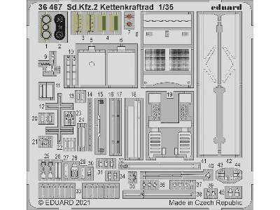 Sd. Kfz.2 Kettenkraftrad 1/35 - Tamiya - zdjęcie 1