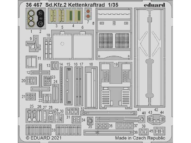 Sd. Kfz.2 Kettenkraftrad 1/35 - Tamiya - zdjęcie 1 Sd. Kfz.2 Kettenkraftrad 1/35 - Tamiya - zdjęcie 1