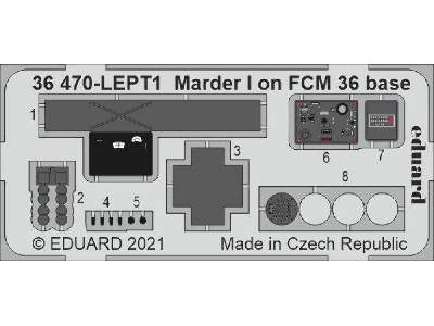 Marder I on FCM 36 base 1/35 - Icm - zdjęcie 1