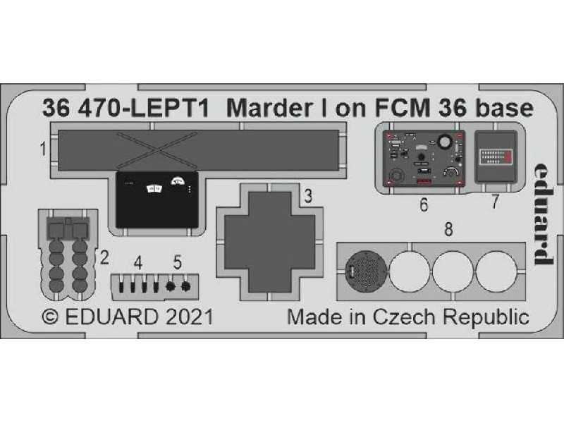 Marder I on FCM 36 base 1/35 - Icm - zdjęcie 1 Marder I on FCM 36 base 1/35 - Icm - zdjęcie 1