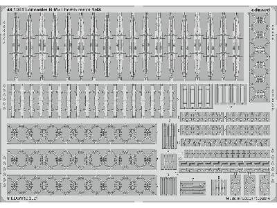 Lancaster B Mk. I bomb racks 1/48 - zdjęcie 1